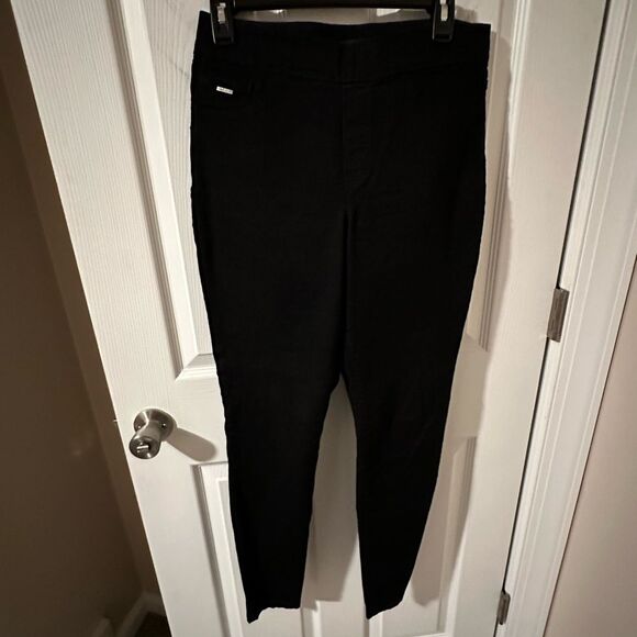Nine West Jeans Pull on Skinny Stretch - 10 Black Stretch Jeans - Picture 2 of 7